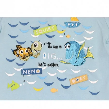 Βρεφικό Καλοκαιρινό Σετ Disney "Finding Nemo" - Γαλάζια Μπλούζα & Navy Βερμούδα (100% Βαμβάκι) (AQE0213 NAVY) Βρεφικό Καλοκαιρινό Σετ Disney "Finding Nemo" - Γαλάζια Μπλούζα & Navy Βερμούδα (100% Βαμβάκι) (AQE0213 NAVY)