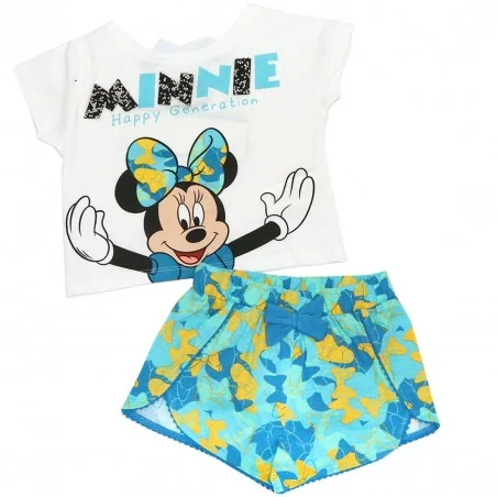 Disney Minnie Mouse Καλοκαιρινό Σετ Για Κορίτσια (EV1083 blue)