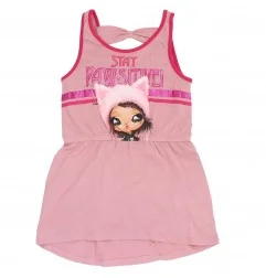 Na!Na!Na! Surprise Παιδικό καλοκαιρινό Φορεματάκι (EV1285 pink) - Καλοκαιρινά φορέματα