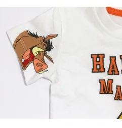 Disney Baby Lion King "Hakuna Matata" Βρεφικό Καλοκαιρινό Σετ - T-shirt & Σορτσάκι - 100% Βαμβάκι (DIS KL 51 12 A081)