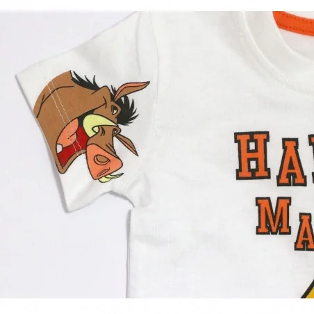 Disney Baby Lion King "Hakuna Matata" Βρεφικό Καλοκαιρινό Σετ - T-shirt & Σορτσάκι - 100% Βαμβάκι (DIS KL 51 12 A081)