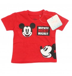 Disney Baby Mickey Mouse Βρεφικό Καλοκαιρινό Σετ για αγόρια (DIS BMB 51 12 9531 red)