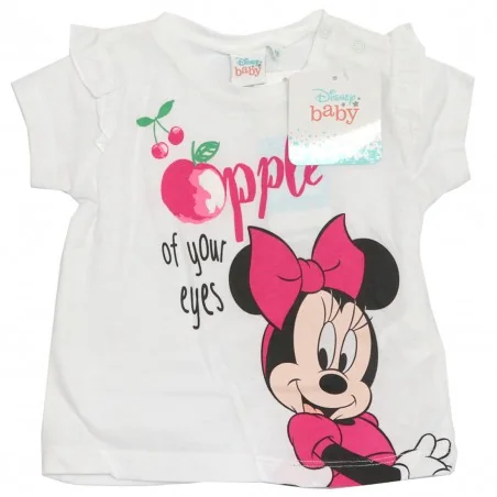 Disney Baby Βρεφικό Βαμβακερό Σετ Minnie Mouse – Μπλούζα με Βολάν & Σορτς – Λευκό/Φούξια (UE0011A) Disney Baby Βρεφικό Βαμβακερό Σετ Minnie Mouse – Μπλούζα με Βολάν & Σορτς – Λευκό/Φούξια (UE0011A)