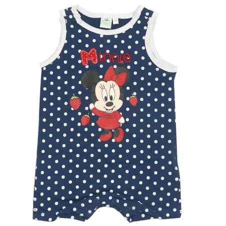 Βρεφικό Σετ Disney Baby Minnie Mouse - Καλοκαιρινό Φορμάκι & Μπλουζάκι (100% Βαμβάκι) (AQE0001Α)