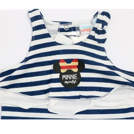 Βρεφικό Καλοκαιρινό Σετ Disney Baby "Minnie Mouse" - Navy Ριγέ Μπλούζα με Βολάν & Σορτσάκι (100% Βαμβάκι) (ET0082 NAVY) Βρεφικό Καλοκαιρινό Σετ Disney Baby "Minnie Mouse" - Navy Ριγέ Μπλούζα με Βολάν & Σορτσάκι (100% Βαμβάκι) (ET0082 NAVY)