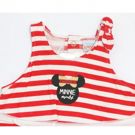 Βρεφικό Καλοκαιρινό Σετ Disney Baby "Minnie Mouse" - Κόκκινη Ριγέ Μπλούζα με Βολάν & Σορτσάκι (100% Βαμβάκι) (ET0082) Βρεφικό Καλοκαιρινό Σετ Disney Baby "Minnie Mouse" - Κόκκινη Ριγέ Μπλούζα με Βολάν & Σορτσάκι (100% Βαμβάκι) (ET0082)