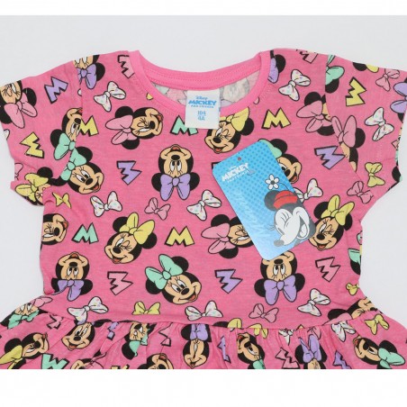 Disney Minnie Mouse Παιδικό καλοκαιρινό Φορεματάκι (DIS MF 52 04 9566 pink)