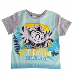 Zafari Κοντομάνικο Μπλουζάκι για αγόρια (UE6734 GREY) - Κοντομάνικα μπλουζάκια