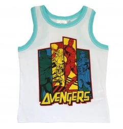 Marvel Avengers Αμάνικο Μπλουζάκι αγόρια (EV1084) - Αμάνικα μπλουζάκια