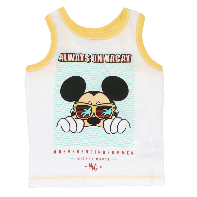 Disney Mickey Mouse Αμάνικο Μπλουζάκι Για Αγόρια (EV1093) Disney Mickey Mouse Αμάνικο Μπλουζάκι Για Αγόρια (EV1093)