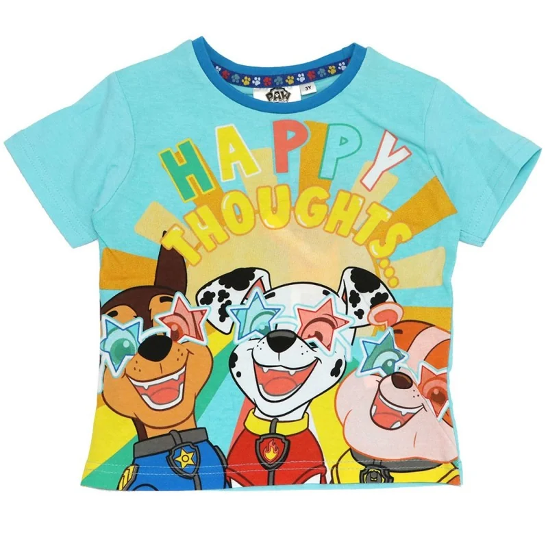Paw Patrol Κοντομάνικο μπλουζάκι για αγόρια (EV1205) Paw Patrol Κοντομάνικο μπλουζάκι για αγόρια (EV1205)