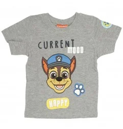 Paw Patrol Κοντομάνικο μπλουζάκι για αγόρια (PAW 52 02 1672 grey) - Κοντομάνικα μπλουζάκια