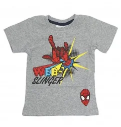 Marvel Spiderman κοντομάνικο Μπλουζάκι Για Αγόρια (CTL05207C Grey) - Κοντομάνικα μπλουζάκια