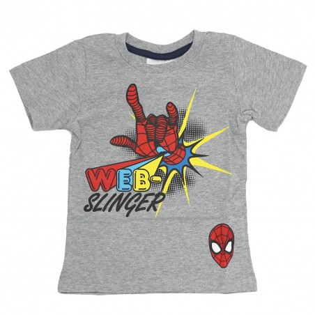 Marvel Spiderman κοντομάνικο Μπλουζάκι Για Αγόρια (CTL05207C Grey) - Κοντομάνικα μπλουζάκια