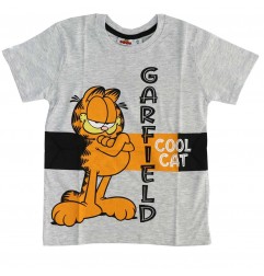 Garfield Κοντομάνικο μπλουζάκι για αγόρια (GRF 52 02 097 Grey) - Κοντομάνικα μπλουζάκια