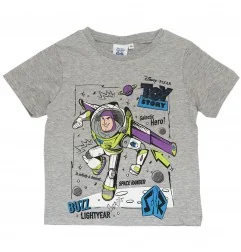 Disney Toy Story Κοντομάνικο μπλουζάκι για αγόρια (EV1227 grey) - Κοντομάνικα μπλουζάκια