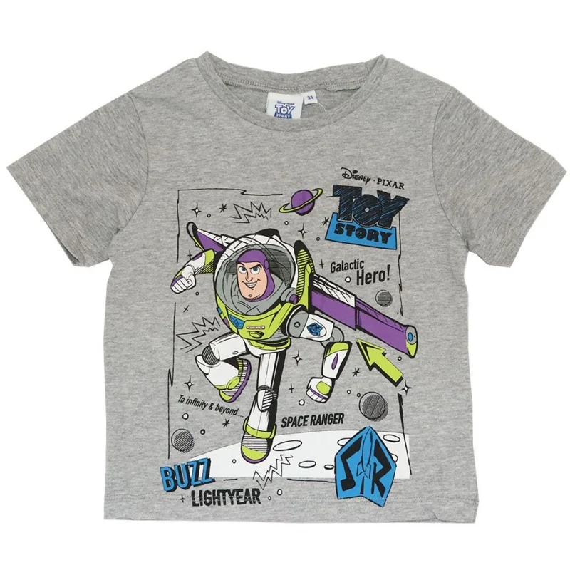 Disney Toy Story Κοντομάνικο μπλουζάκι για αγόρια (EV1227 grey) Disney Toy Story Κοντομάνικο μπλουζάκι για αγόρια (EV1227 grey)