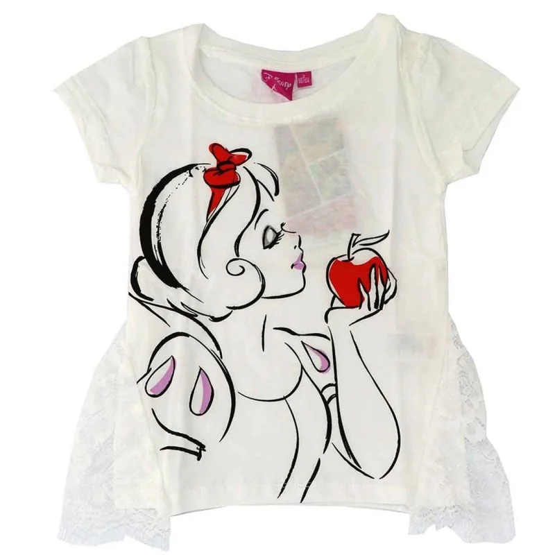 Disney Princess Κοντομάνικο Μπλουζάκι για κορίτσια (DISM 02036A) Disney Princess Κοντομάνικο Μπλουζάκι για κορίτσια (DISM 02036A)