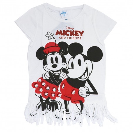 Disney Minnie Mouse Κοντομάνικο Μπλουζάκι για κορίτσια (DIS MF 52 02 9474 white) - Κοντομάνικα μπλουζάκια
