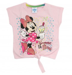Disney Minnie Mouse Κοντομάνικο Μπλουζάκι για κορίτσια (DIS MF 52 02 9475 PINK) - Κοντομάνικα μπλουζάκια