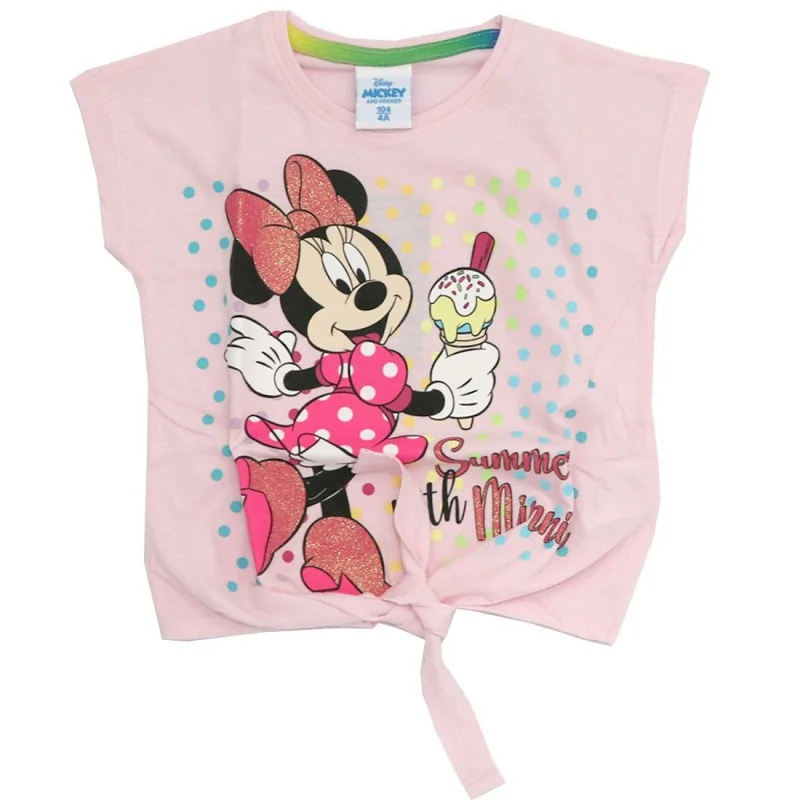 Disney Minnie Mouse Κοντομάνικο Μπλουζάκι για κορίτσια (DIS MF 52 02 9475 PINK) Disney Minnie Mouse Κοντομάνικο Μπλουζάκι για κορίτσια (DIS MF 52 02 9475 PINK)