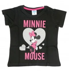 Disney Minnie Mouse Κοντομάνικο Μπλουζάκι για κορίτσια (DIS MF 52 02 9491 black) - Κοντομάνικα μπλουζάκια