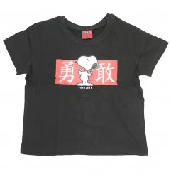 Snoopy κοντομάνικο μπλουζάκι για κορίτσια (SN 52 02 507 black) - Κοντομάνικα μπλουζάκια