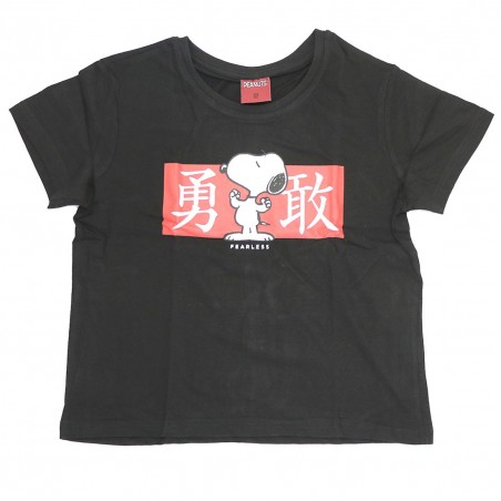 Snoopy κοντομάνικο μπλουζάκι για κορίτσια (SN 52 02 507 black) - Κοντομάνικα μπλουζάκια