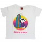 Snoopy κοντομάνικο μπλουζάκι για κορίτσια (SN 52 02 516)