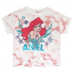 Disney Princess Ariel Κοντομάνικο Μπλουζάκι Για Κορίτσια (EV1313 pink) - Κοντομάνικα μπλουζάκια
