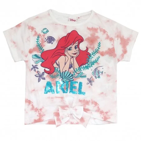 Disney Princess Ariel Κοντομάνικο Μπλουζάκι Για Κορίτσια (EV1313 pink) - Κοντομάνικα μπλουζάκια
