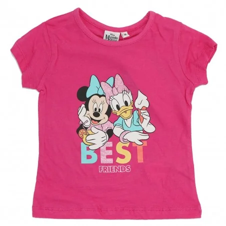 Disney Minnie Mouse Κοντομάνικο Μπλουζάκι για κορίτσια (EV1123) - Κοντομάνικα μπλουζάκια