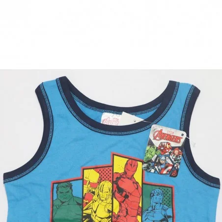 Marvel Avengers Αμάνικο Μπλουζάκι αγόρια (EV1084 blue) Marvel Avengers Αμάνικο Μπλουζάκι αγόρια (EV1084 blue)