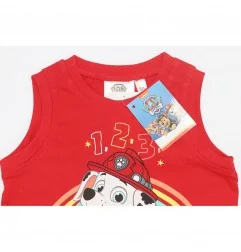 Paw Patrol Αμάνικο μπλουζάκι για αγόρια (EV1186 red)