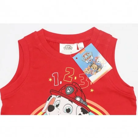Paw Patrol Αμάνικο μπλουζάκι για αγόρια (EV1186 red) Paw Patrol Αμάνικο μπλουζάκι για αγόρια (EV1186 red)
