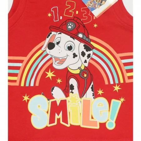 Paw Patrol Αμάνικο μπλουζάκι για αγόρια (EV1186 red) Paw Patrol Αμάνικο μπλουζάκι για αγόρια (EV1186 red)