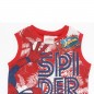 Marvel Spiderman Αμάνικο Μπλουζάκι Για Αγόρια (EV1077 red)