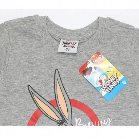 Looney Tunes Κοντομάνικο μπλουζάκι για αγόρια (WB 52 02 607 grey)