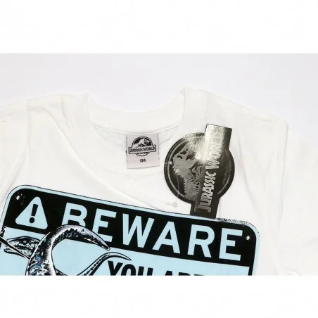 Jurassic World κοντομάνικο Μπλουζάκι Για Αγόρια (JW 52 02 106/107 white)