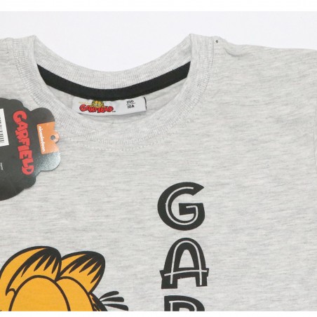 Garfield Κοντομάνικο μπλουζάκι για αγόρια (GRF 52 02 097 Grey)