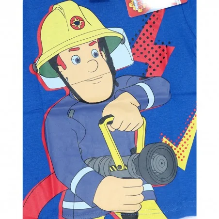 Fireman Sam κοντομάνικο μπλουζάκι για αγόρια (SAM 52 02 140 Blue) Fireman Sam κοντομάνικο μπλουζάκι για αγόρια (SAM 52 02 140 Blue)