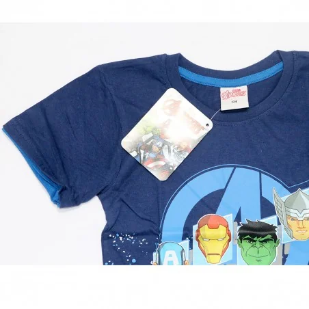 Marvel Avengers κοντομάνικο Μπλουζάκι αγόρια (AV 52 02 380 navy)