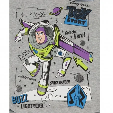 Disney Toy Story Κοντομάνικο μπλουζάκι για αγόρια (EV1227 grey) Disney Toy Story Κοντομάνικο μπλουζάκι για αγόρια (EV1227 grey)