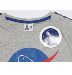 NASA Κοντομάνικο κοντό Μπλουζάκι για κορίτσια (NASA 52 02 167)