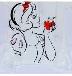 Disney Princess Κοντομάνικο Μπλουζάκι για κορίτσια (DISM 02036A) - Κοντομάνικα μπλουζάκια
