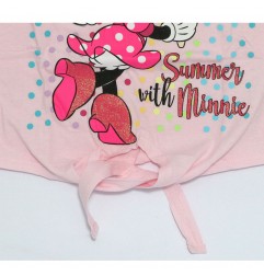 Disney Minnie Mouse Κοντομάνικο Μπλουζάκι για κορίτσια (DIS MF 52 02 9475 PINK)