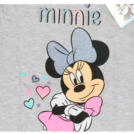 Disney Minnie Mouse Κοντομάνικο Μπλουζάκι για κορίτσια (DIS MF 52 02 9565 grey) Disney Minnie Mouse Κοντομάνικο Μπλουζάκι για κορίτσια (DIS MF 52 02 9565 grey)