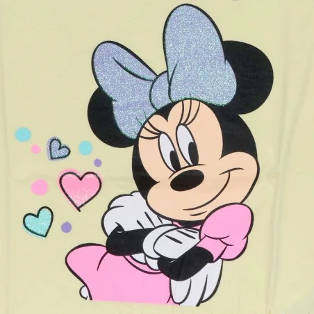 Disney Minnie Mouse Κοντομάνικο Μπλουζάκι για κορίτσια (DIS MF 52 02 9565)