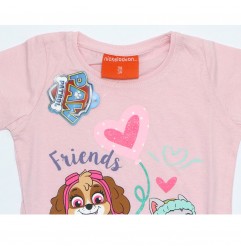 Paw Patrol Κοντομάνικο Μπλουζάκι Για Κορίτσια (PAW 52 02 1798KOM pink)