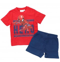 Marvel Spiderman παιδική Καλοκαιρινή πιτζάμα (UE7421RED) - Πιτζάμες Καλοκαιρινές